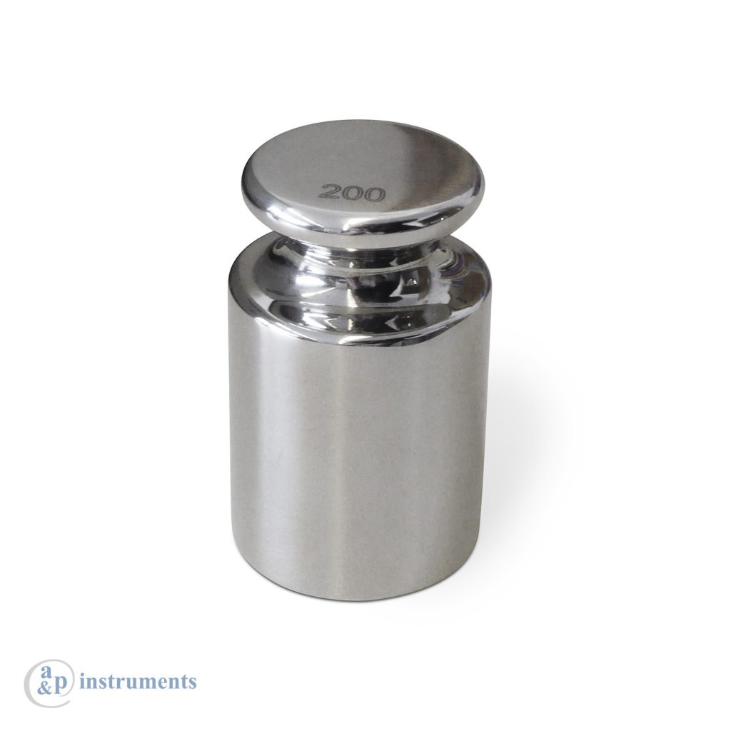 Calibration weight 200 g - Shop - a&p instruments - Moisture analysers